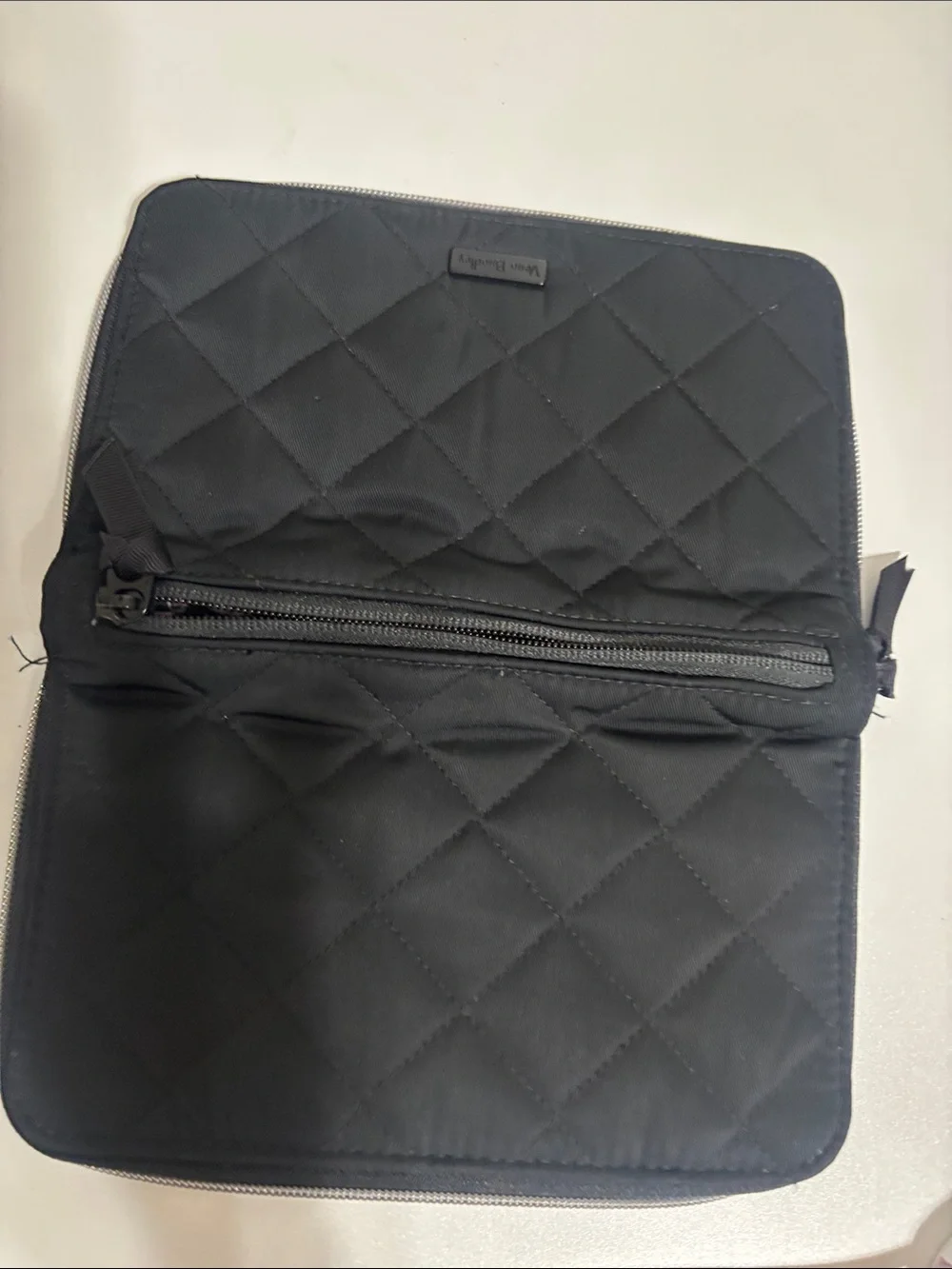 Vera Bradley black Quilted travel wallet